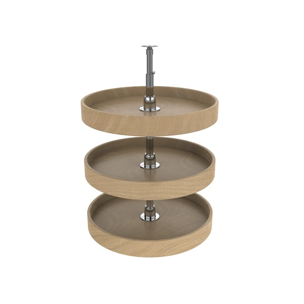 Rev-A-Shelf Maple Hardwood, Light Brown, 18 in W, 38 in H, 18 in D, 18 in L, Light Brown LD-4NW-073-1836-1 - main